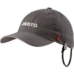 Musto Ανδρικό Καπέλο Jockey Υφασμάτινο Ανθρακί 80032-965