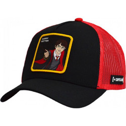 Capslab Ανδρικό Καπέλο Jockey με Δίχτυ Snapback Υφασμάτινο Μαύρο CL/HP1/1/CT/POT2