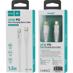 SGL C87 USB-C to Lightning Cable 1m White 8612103872402