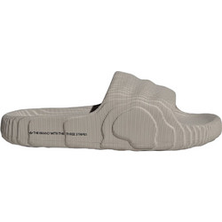Adidas Adilette 22 Ανδρικές Παντόφλες Καλοκαιρινές Κολυμβητηρίου Ανθρακί HQ4670