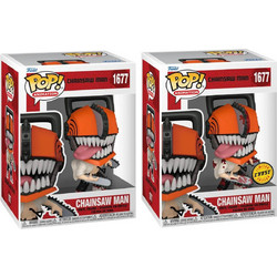 Funko Pop! Animation Chainsaw Man 1677 Chainsaw Man & Chase Limited Edition 2τμχ