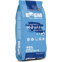 Edem Adult Low Grain with Fish & Rice 12kg