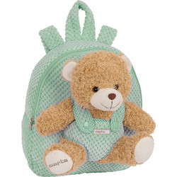 Safta Bear Σχολική Τσάντα Πλάτης Νηπιαγωγείου Πράσινη Mint 622333231
