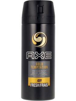 AXE Gold Temptation Ανδρικό Αποσμητικό Spray 48h Χωρίς Αλουμίνιο 150ml