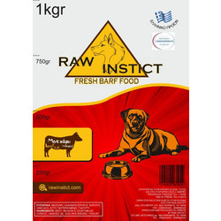 Raw Instict Μοσχάρι 1kg