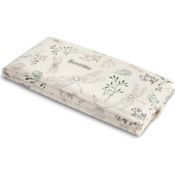 Sensillo Botanical Fireflies Φορητή Αλλαξιέρα Μωρού Πλαστική 58x40cm Λευκή