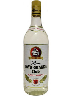 Ron Cayo Grande Club Blanco Λευκό Ρούμι 37.5% 1lt