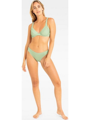 Hurley Bikini Slip Πράσινο Mint WSWSU23RBP-LFR