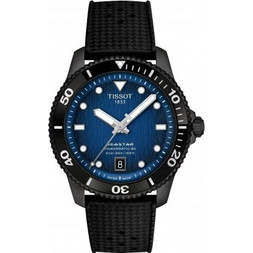 Tissot Seastar Ανδρικό Ρολόι Αυτόματο με Μαύρο Καουτσούκ Λουράκι T120.807.37.041.00 Tissot Seastar Ανδρικό Ρολόι Αυτόματο με Μαύρο Καουτσούκ Λουράκι T120.807.37.041.00
