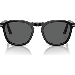Persol PO3345S 95/B1 Ανδρικά Γυαλιά Ηλίου Τετράγωνα Κοκάλινα Μαύρα με Μαύρο Polarized Φακό
