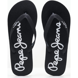 Pepe Jeans Bay Beach Basic Ανδρικές Σαγιονάρες Μαύρες PMS70128-999