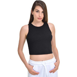 Target Γυναικείο Αθλητικό Crop Top Μαύρο S24/66406-10