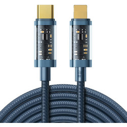 Joyroom Braided USB-C to Lightning Cable 20W 1.2m Blue S-CL020A12