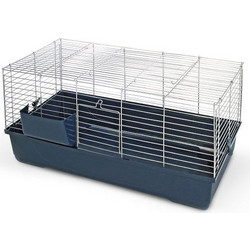 MPS Sonny 80 Flat Κλουβί για Κουνέλια Μπλε 80x45x42cm