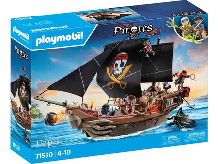 Playmobil Pirates Πειρατική Ναυαρχίδα για 4-10 Ετών 71530