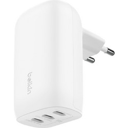 Belkin WCC002VFWH Φορτιστής χωρίς Καλώδιο με 3 Θύρες USB-C 67W Power Delivery White