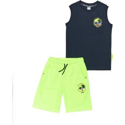 Sprint Παιδικό Σετ για Αγόρι Καλοκαιρινό Navy Μπλε Lime 241-3014-S305