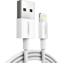 Ugreen USB-A to Lightning Cable 2m White 6957303827305