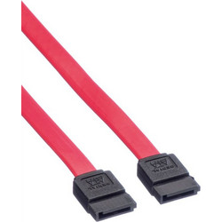 Value 11.99.1555 Καλώδιο Σκληρού Δίσκου 7-Pin SATA II to 7-Pin SATA II 0.5m Red