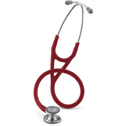 3M Littmann Cardiology IV Παιδιατρικό Καρδιολογικό Στηθοσκόπιο Non Chill με Διπλό Κώδωνα Burgundy 6184