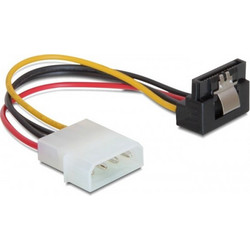 DeLOCK 60121 Καλώδιο Τροφοδοσίας 4-Pin Molex Female to 15-Pin SATA III 0.15m Multicolor