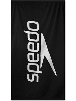 Speedo Πετσέτα Θαλάσσης Μαύρη 75x145cm 8-00413510703