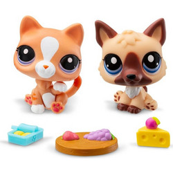 Basic Fun Littlest Pet Shop W1 Φιγούρες Διάφορα Σχέδια 2τμχ