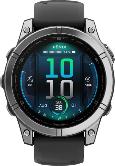 Smartwatch Garmin Fenix E 47mm Silver / Black