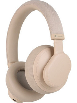 Forcell F-Audio Ασύρματα Bluetooth Ακουστικά Over Ear με Noise Cancelling Ροζ