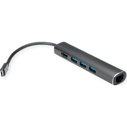 Value USB-C Docking Station με HDMI 4K Ethernet