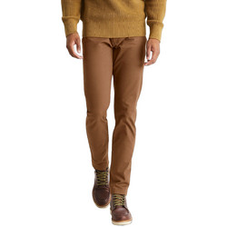 Celio Ανδρικό Παντελόνι Chino Ελαστικό Κανονική Εφαρμογή Ταμπά