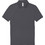 B&C Collection Ανδρική Μπλούζα Polo Κοντομάνικη Ανθρακί PU426