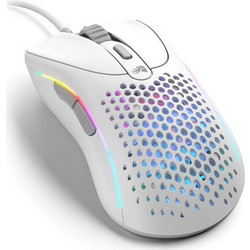 Glorious PC Gaming Race Model D 2 Ενσύρματο Gaming Ποντίκι RGB 26000 DPI Matte White