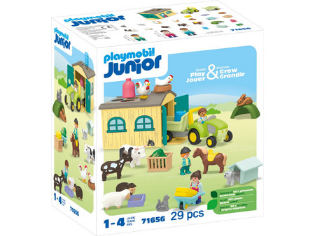 Playmobil Junior Διασκέδαση στη Φάρμα για 1-4 Ετών 71656