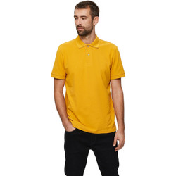 Jack & Jones Ανδρική Μπλούζα Polo Κοντομάνικη Κίτρινη 16077364