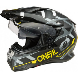 Oneal DSRS Square V.25 Black Yellow Κράνος Μηχανής Full Face