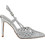 Elenross Γόβες Slingback Δερμάτινες με Τακούνι Στιλέτο Ασημί GS09130W-SIL