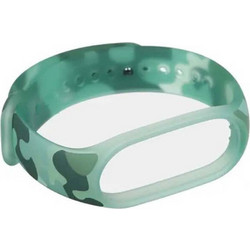 Xiaomi Λουράκι Σιλικόνης Green Camo (Xiaomi Mi Band 7)
