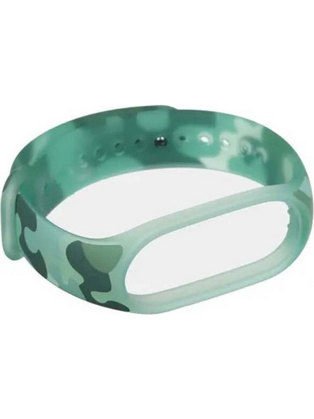 Xiaomi Λουράκι Σιλικόνης Green Camo (Xiaomi Mi Band 7)