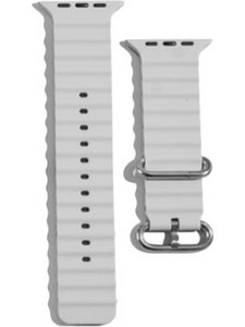 XO BT02A Marine Λουράκι Σιλικόνης Ivory (Apple Watch 38 / 40 / 41mm)