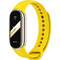 Mijobs Solid Λουράκι Σιλικόνης Yellow (Xiaomi Mi Band 8)