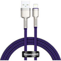 Baseus Cafule Braided USB-A to Lightning Cable 1m Purple CALJK-A05