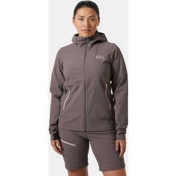 Helly Hansen Αθλητικό Γυναικείο Μπουφάν Softshell Μακρύ Καφέ 63314-656