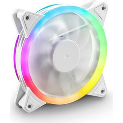 Sharkoon Shark Blades Case Fan 120mm ARGB με Σύνδεση 3-Pin 4-Pin PWM White