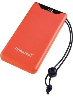 Intenso F10000 Power Bank 10000mAh με Θύρα USB-C Orange