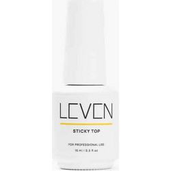 Leven Sticky Top Coat Ημιμόνιμο Βερνίκι Νυχιών 15ml