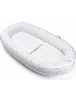 Doomoo Cocoon Flower Yellow Βρεφικό Μαξιλάρι Φωλιά 80x50cm