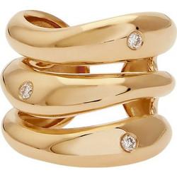 Very Gavello Corpo Γυναικείο Δαχτυλίδι από Ροζ Χρυσό 18K με Διαμάντι 18KA1009-1