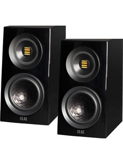 Elac Concentro S 503 Ζεύγος Ηχείων Hi-Fi Βιβλιοθήκης 500W 3 Δρόμων Black Gloss