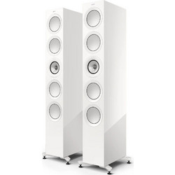 KEF R-11 Meta Ζεύγος Ηχείων Hi-Fi Δαπέδου 300W 3 Δρόμων Gloss White